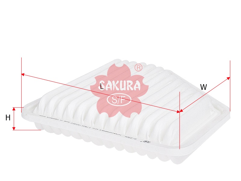 FILTRO AIRE TOYOTA CAMRY 2,4/3,5 06>/ TOYOTA RAV4 2,4L 2006-->